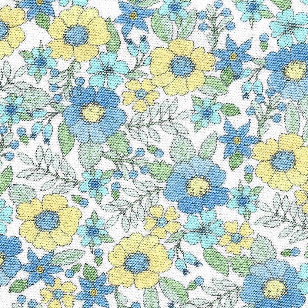 Blue Garden Floral