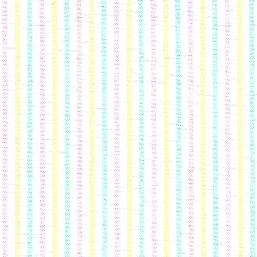 Seersucker Pastel Stripe