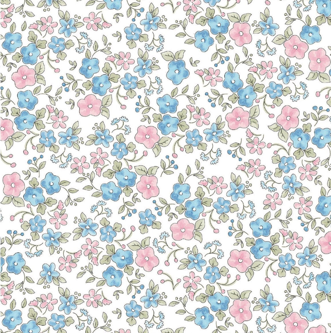 Knit Sea Island Tiny Soft Floral