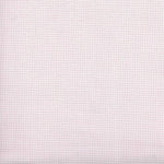 Light pink and white mini gingham tattersall cotton fabric close-up