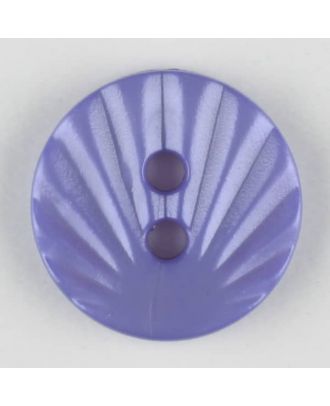 1/2" Seashell Plastic Button