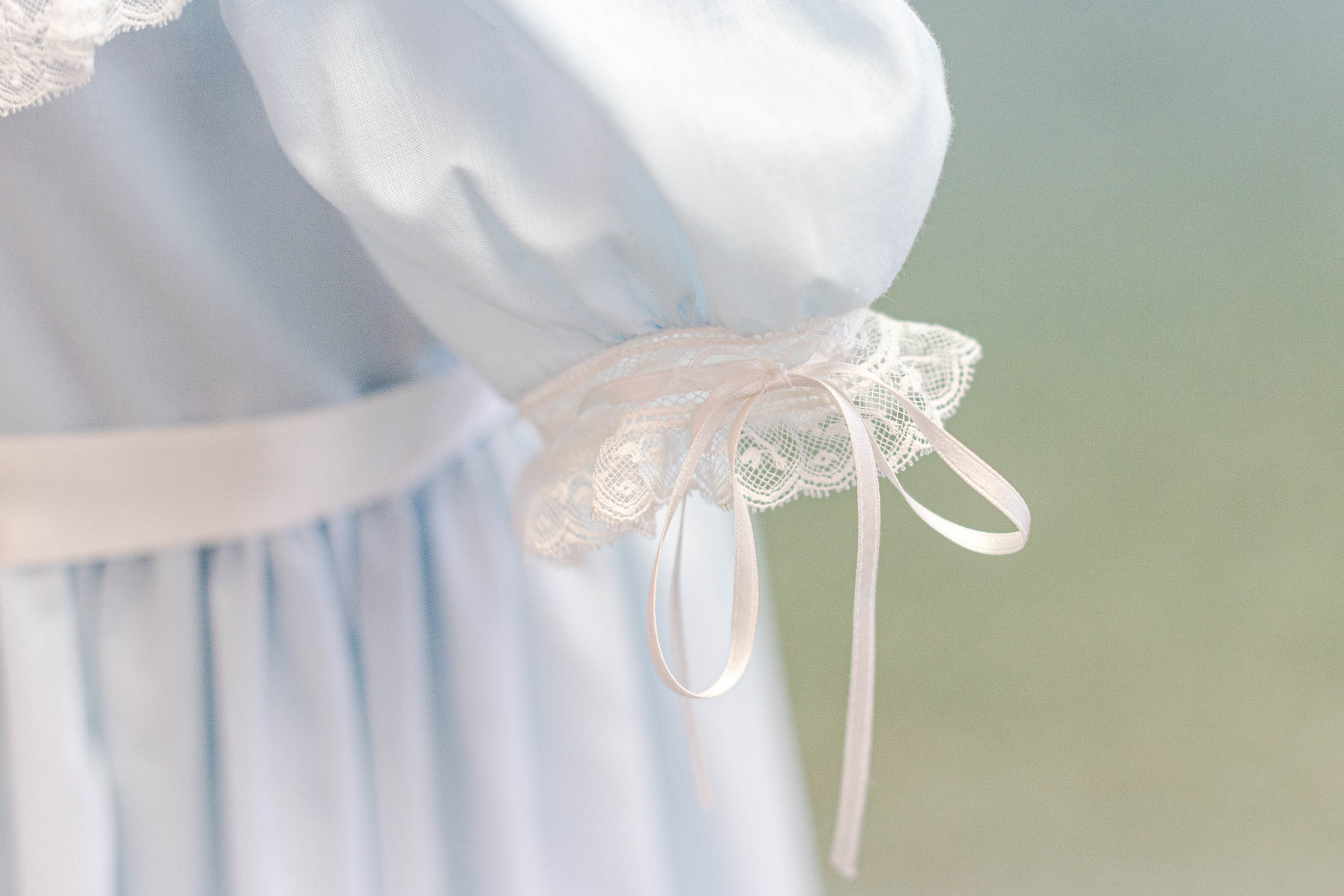 Light Blue Silk Satin Ribbon