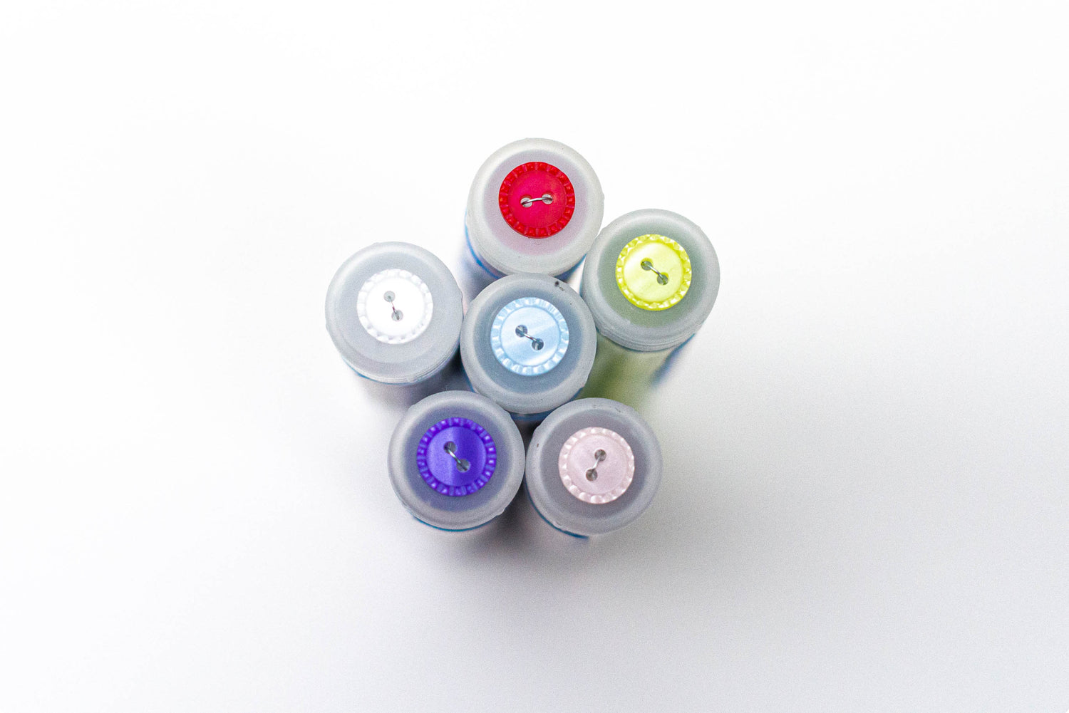 1/2" Decorative Plastic Buttons