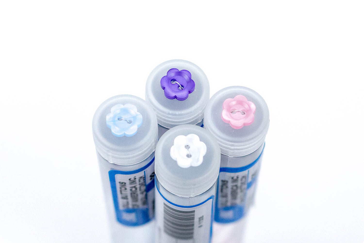 Flower Plastic Buttons