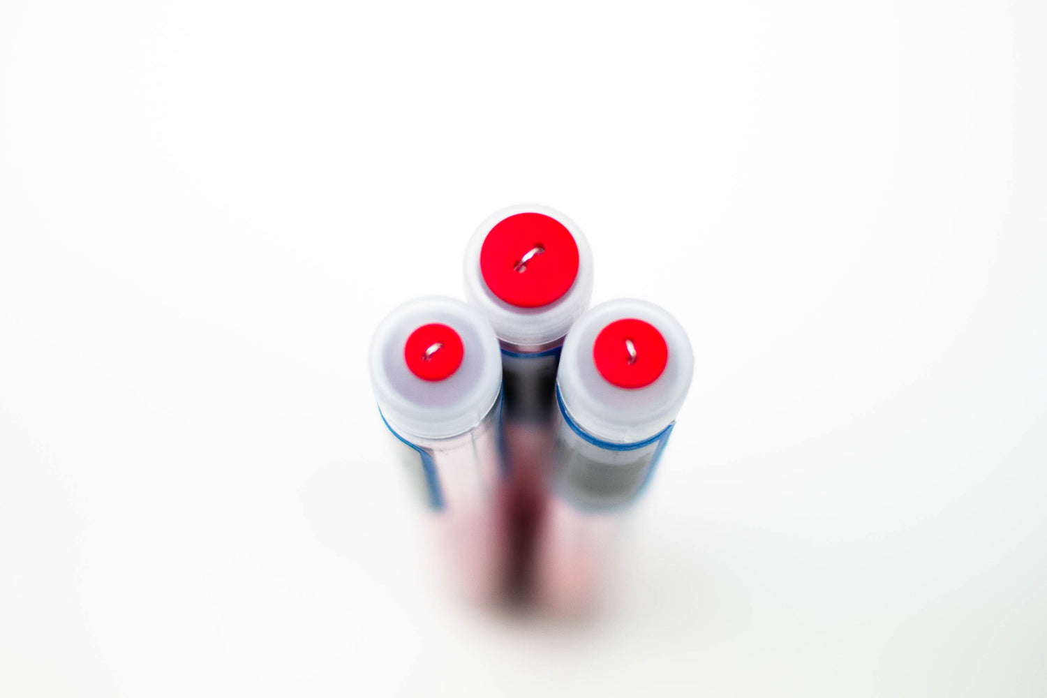 Plastic Buttons 100 - Multiple Sizes & Colors