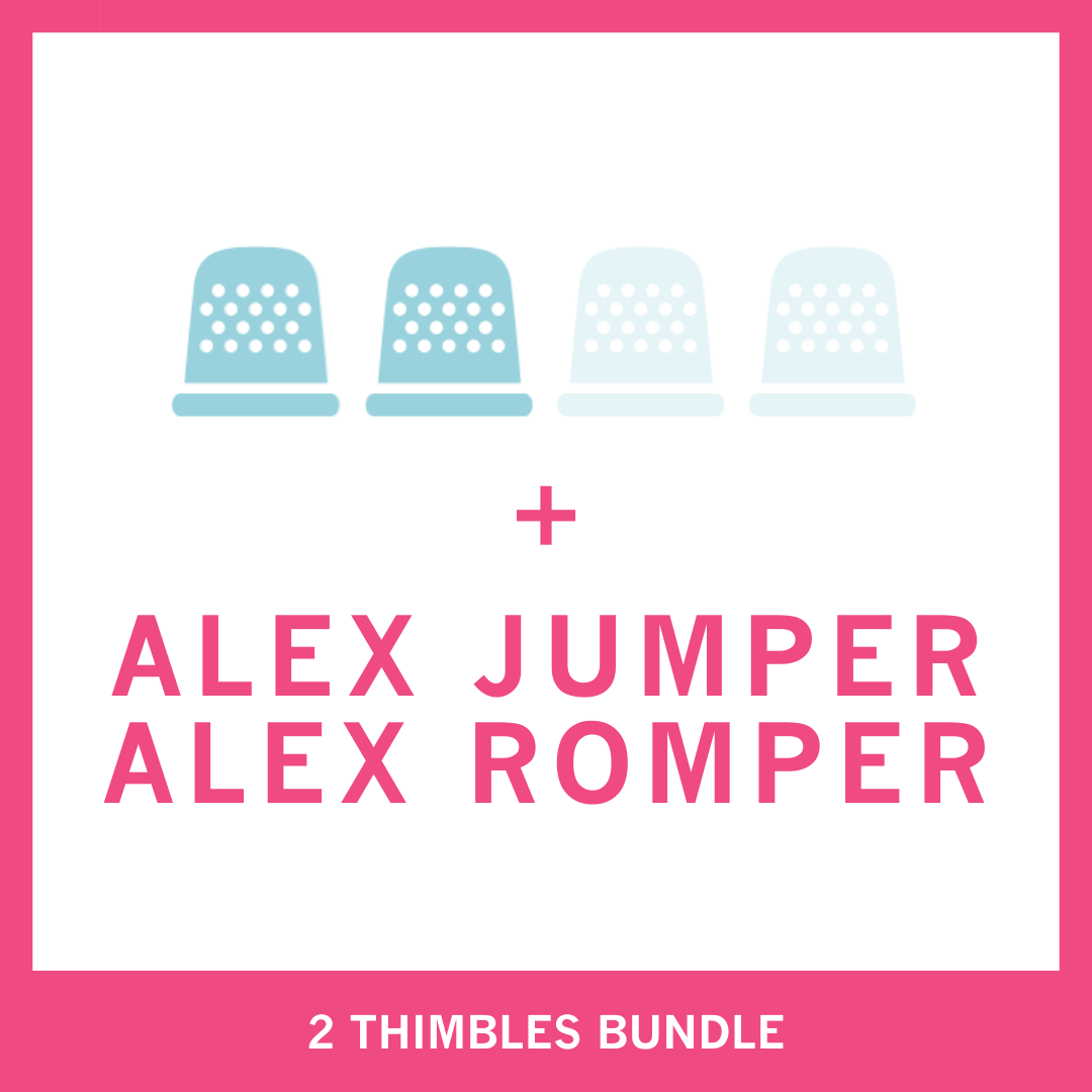 Video Lesson Bundle: 2 Thimbles + Alex Jumper/Romper
