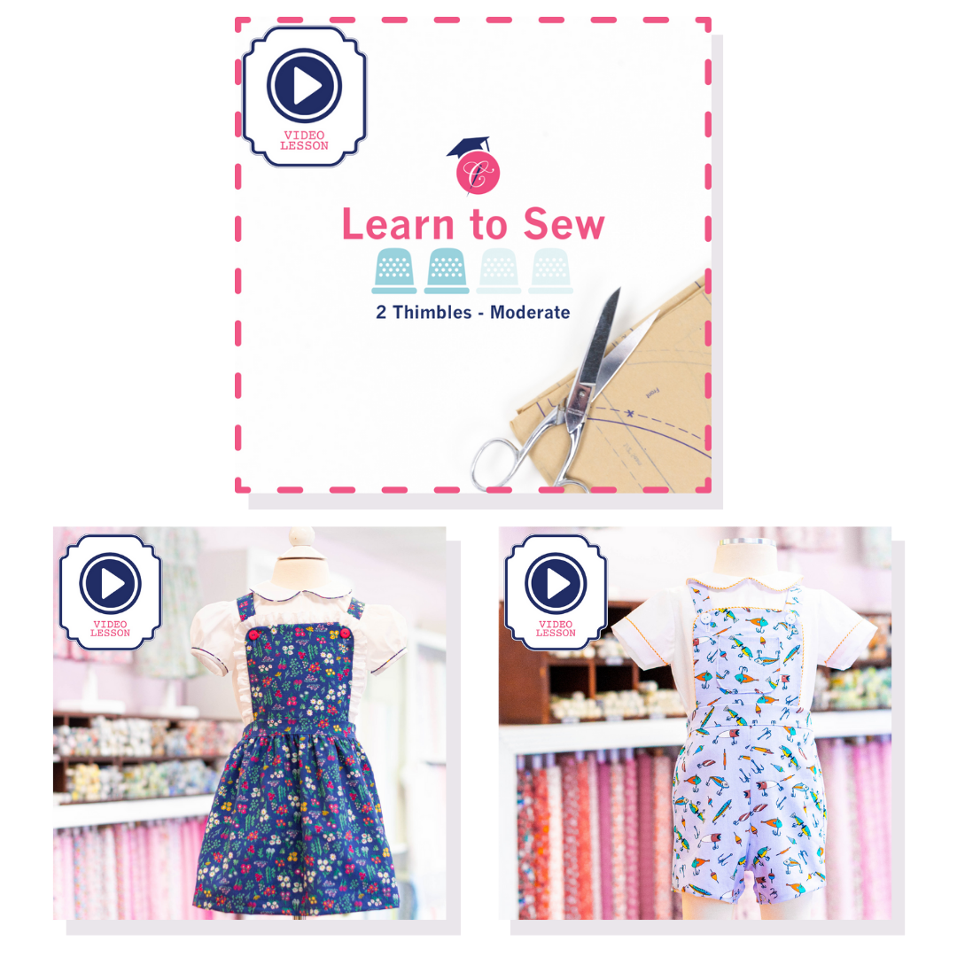 Video Lesson Bundle: 2 Thimbles + Alex Jumper/Romper