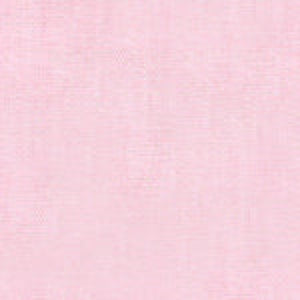 Fabric Finders Chambray Solid fabric in soft pastel pink with subtle woven texture