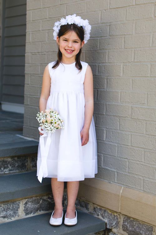 Silk Organza White
