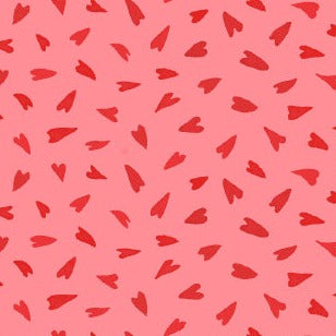 Hearts on Pink