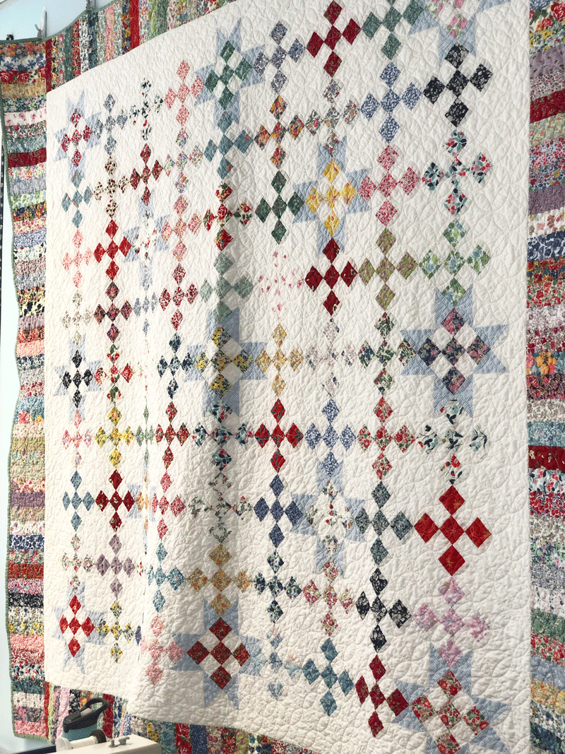 Aunt Sue's Nine Patch Quilt