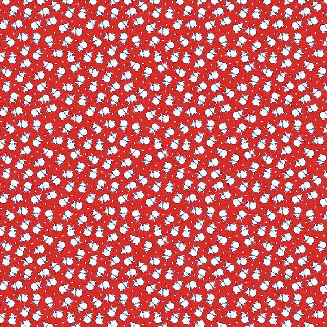 Storytime 30s Elephants Red