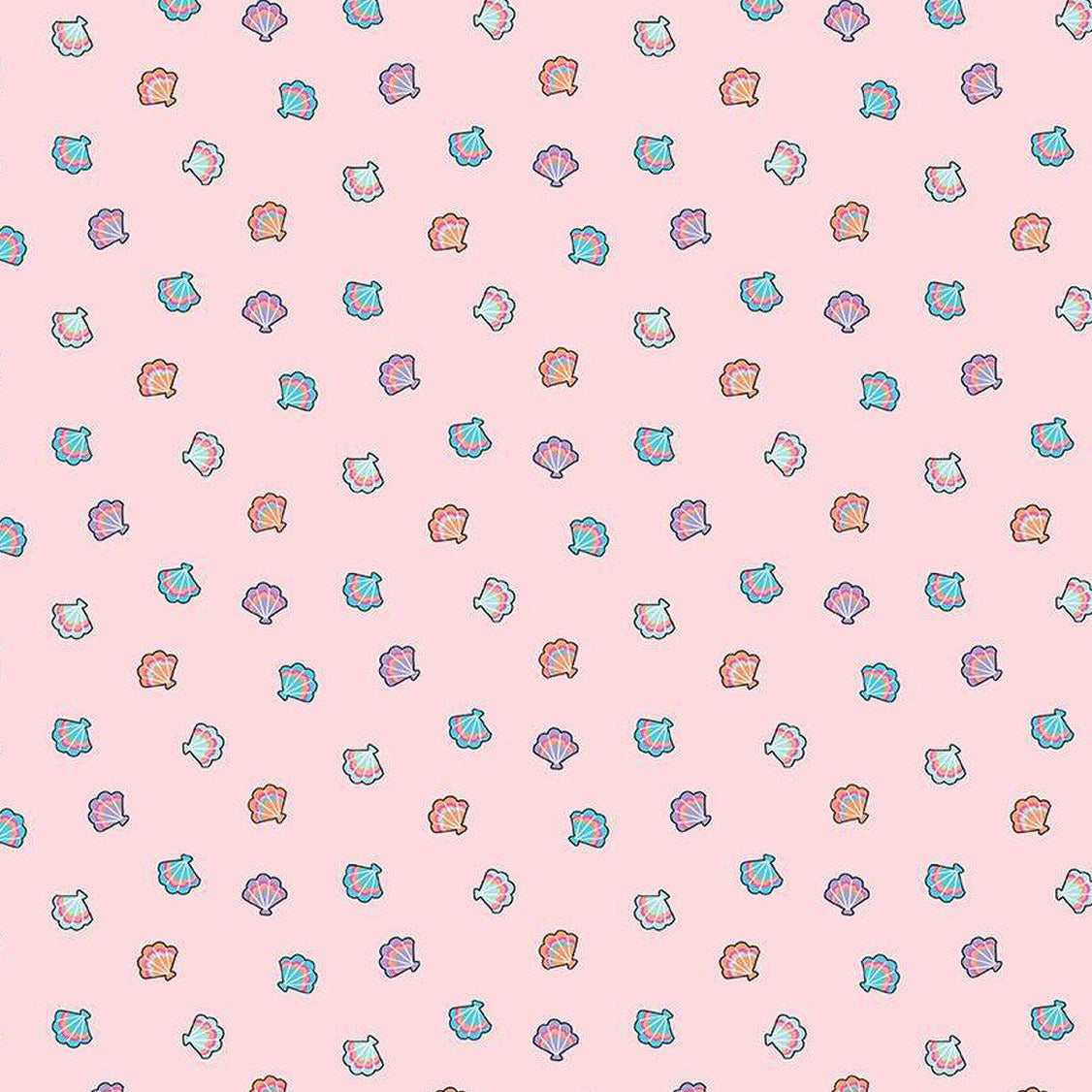 Mer-Mazing Seashells Pink