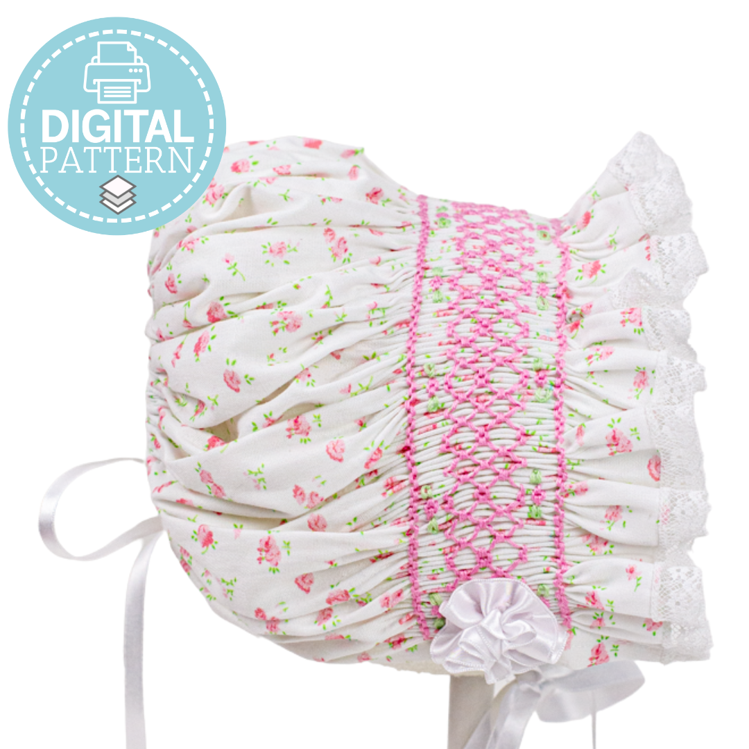 Smocked Bonnet - Digital Download