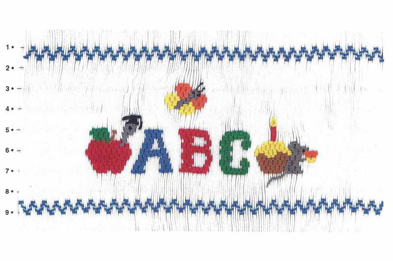 Ellen McCarn A, B, C's | Smocking Plate | Children's Corner Store