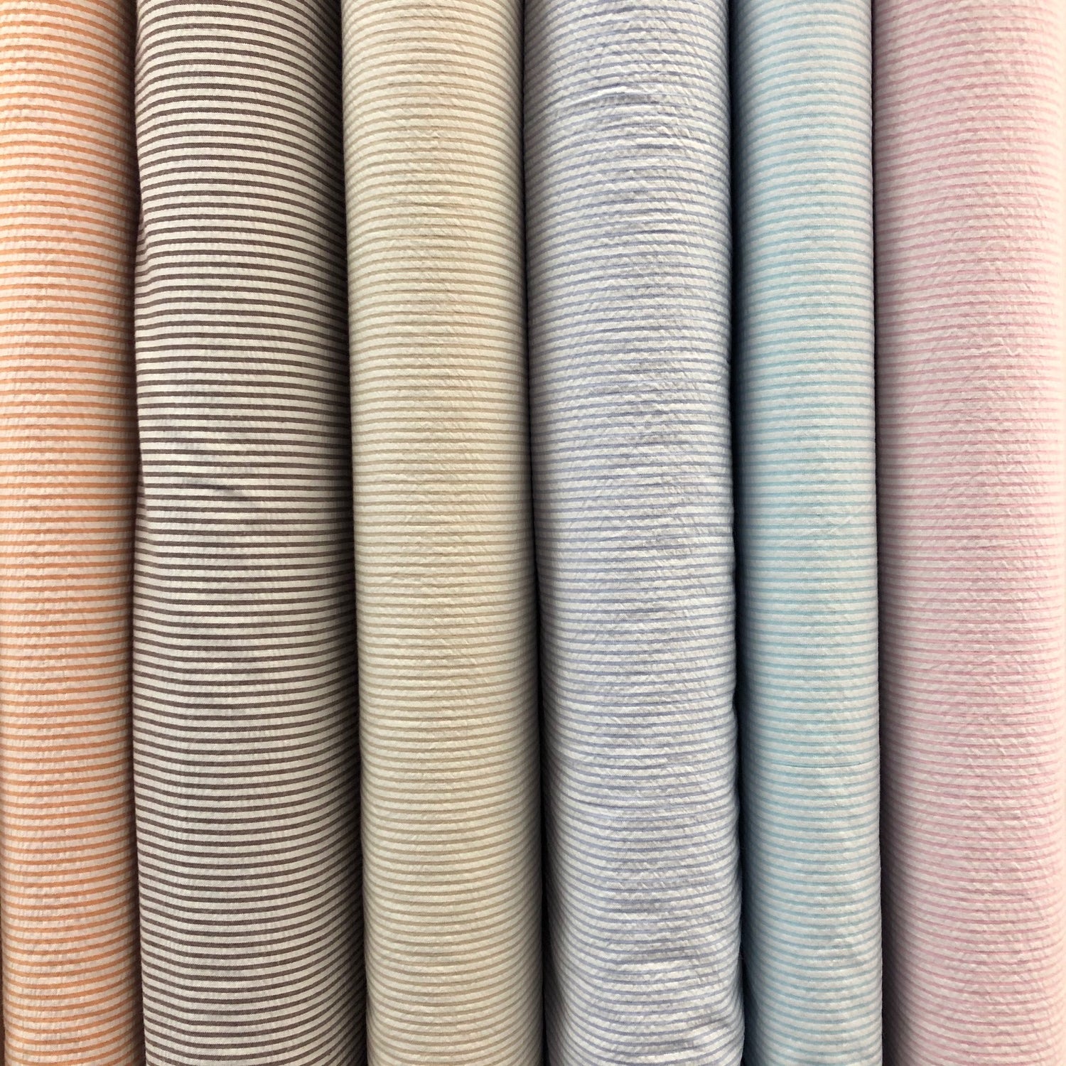 Seersucker Stripe - 100% Cotton