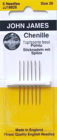 John James Chenille Needles - Size 24