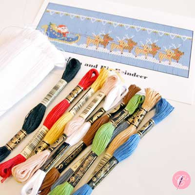 Santa and His Reindeer