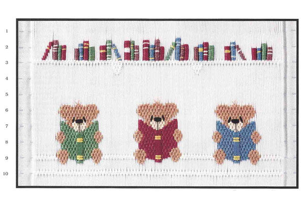 Little Memories Encyclopedia Bear-tannica | Smocking Plate | Children's ...