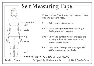Self Measuring Tape