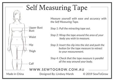 Self Measuring Tape | Sew To Grow – Children’s Corner Store