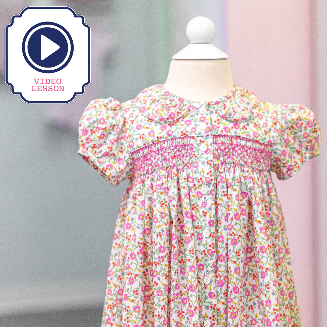 Ruthie Smocked Add-on - Video Lesson | Children's Corner Academy Children's Corner Store Ruthie Smocked Add-on - Video Lesson | Children's Corner Academy Children's Corner Store
