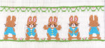 Bunnies In Blue Velvet Vests