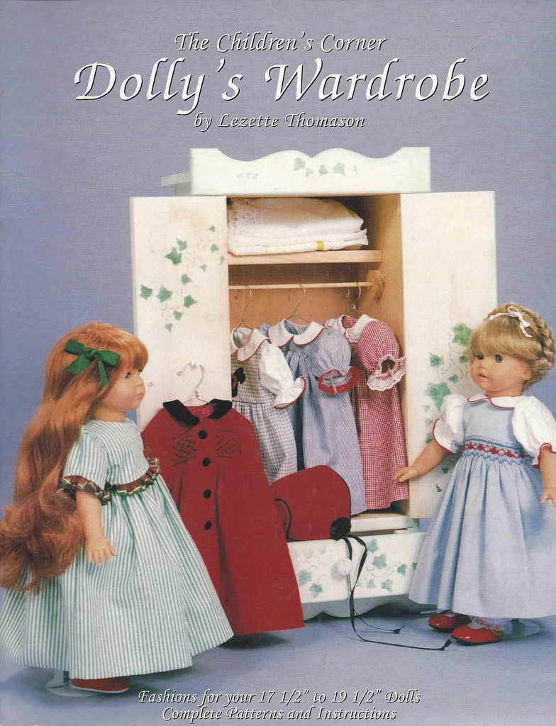 Children's Corner Dolly's Wardrobe Book and Pattern
