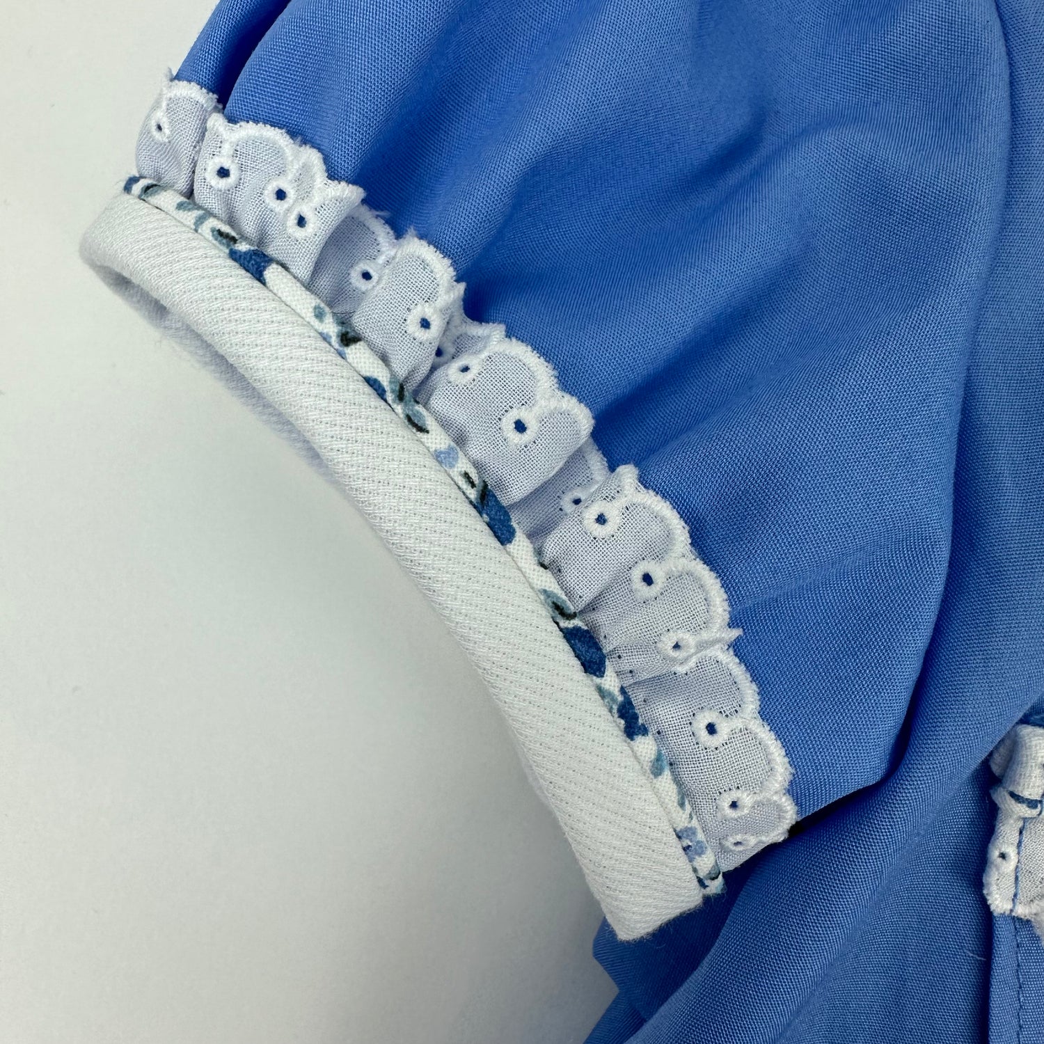 Swiss Embroidered Edging 100263 White