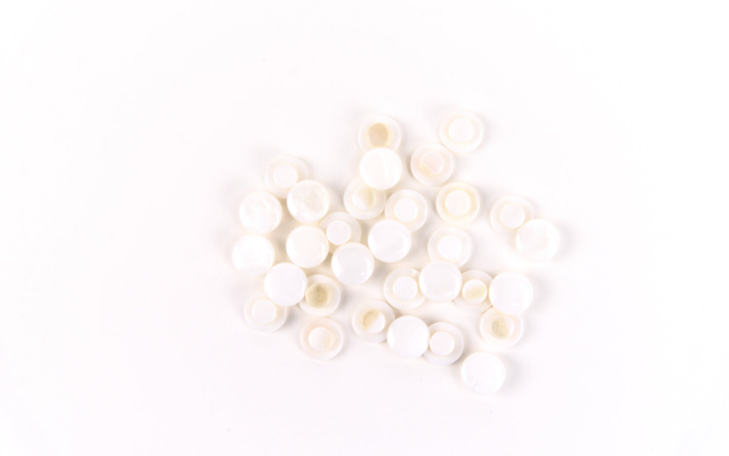 Mother of Pearl Shank Button - Multiple Sizes