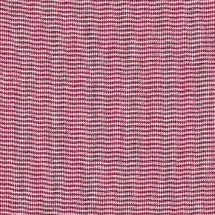 Raspberry pink and white micro gingham check woven cotton fabric, tiny 1/32 inch pattern