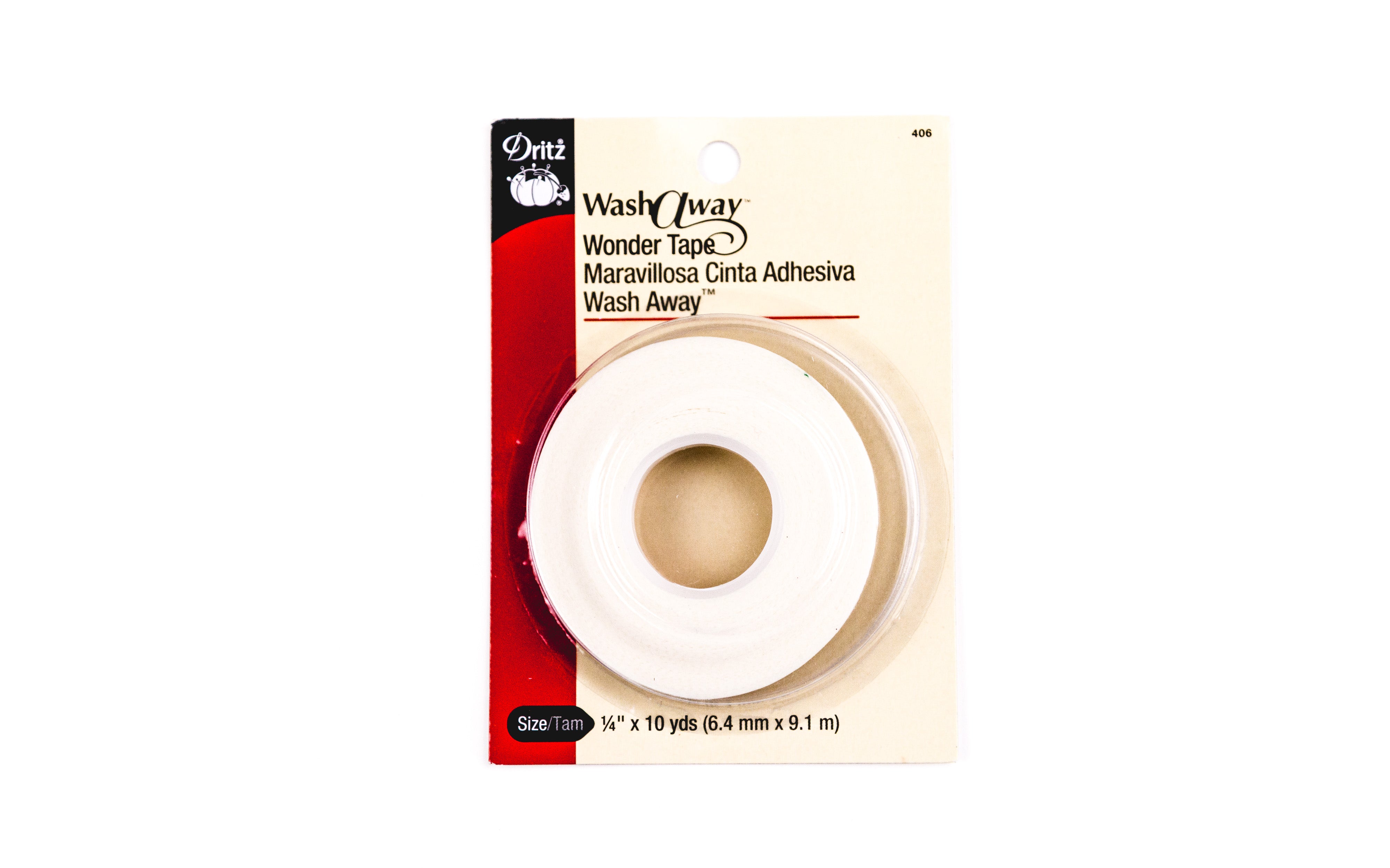 Dritz Wash-Away Wonder Tape - The Sewing Collection