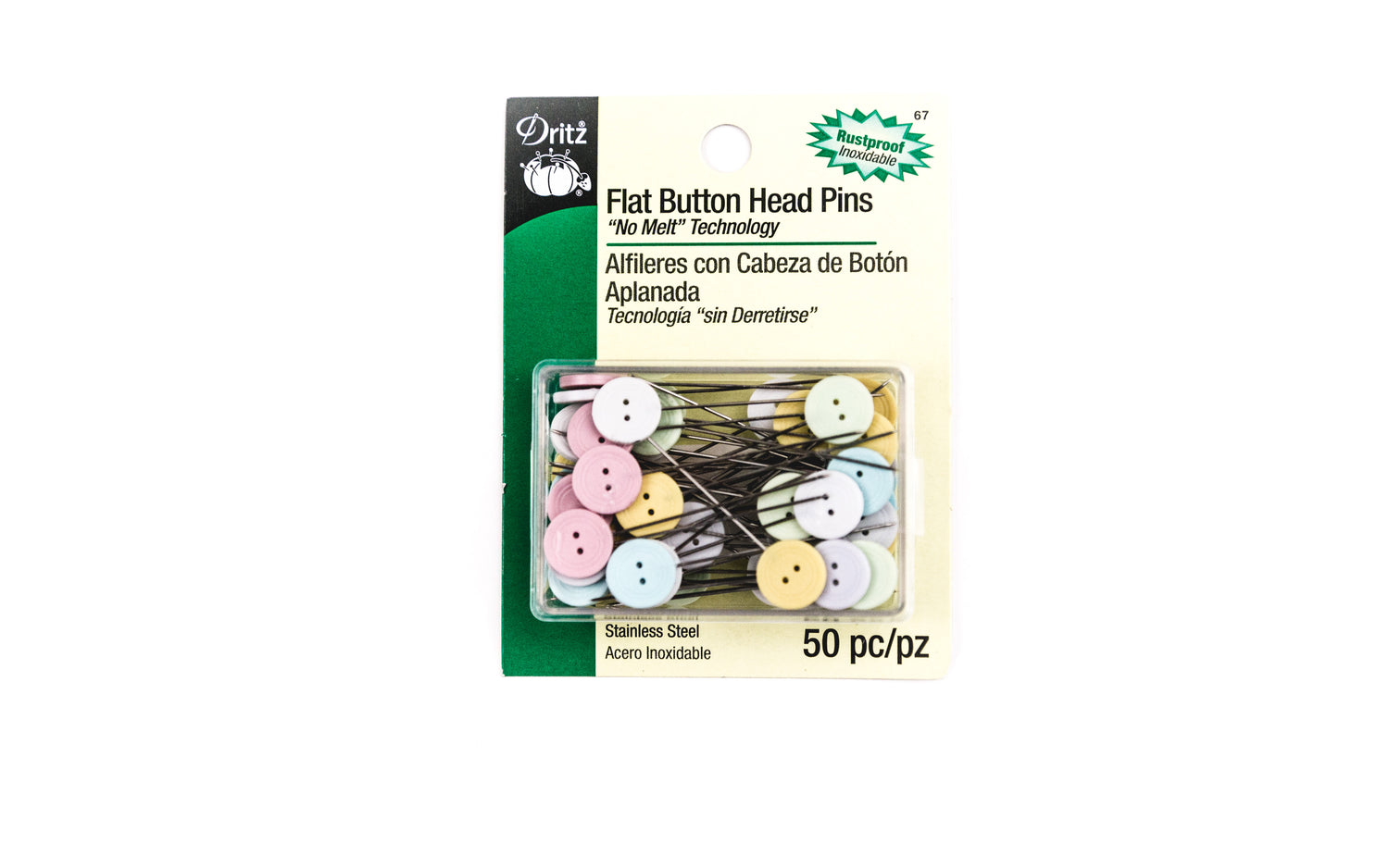 Flat Button Head Pins