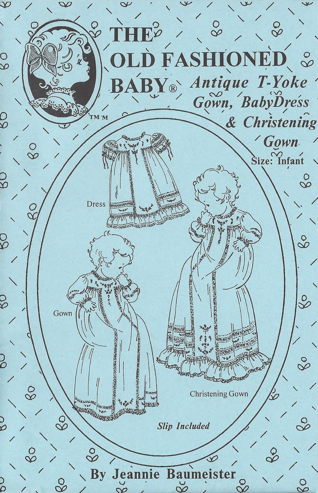 The Old Fashioned Baby Antique T-Gown Dress | Pattern | Children's Corner  Store