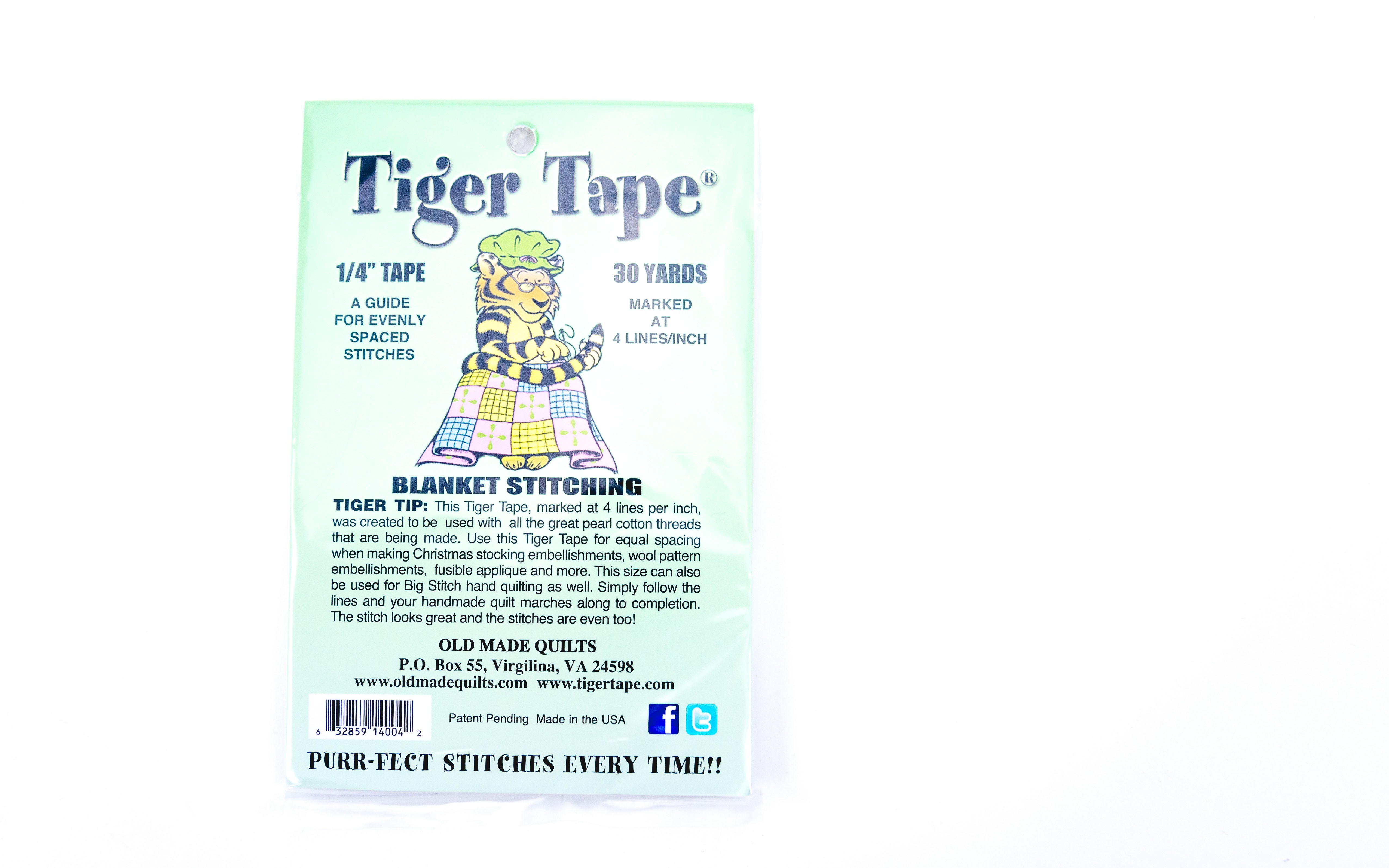 Tiger Tape - Four Lines per Inch