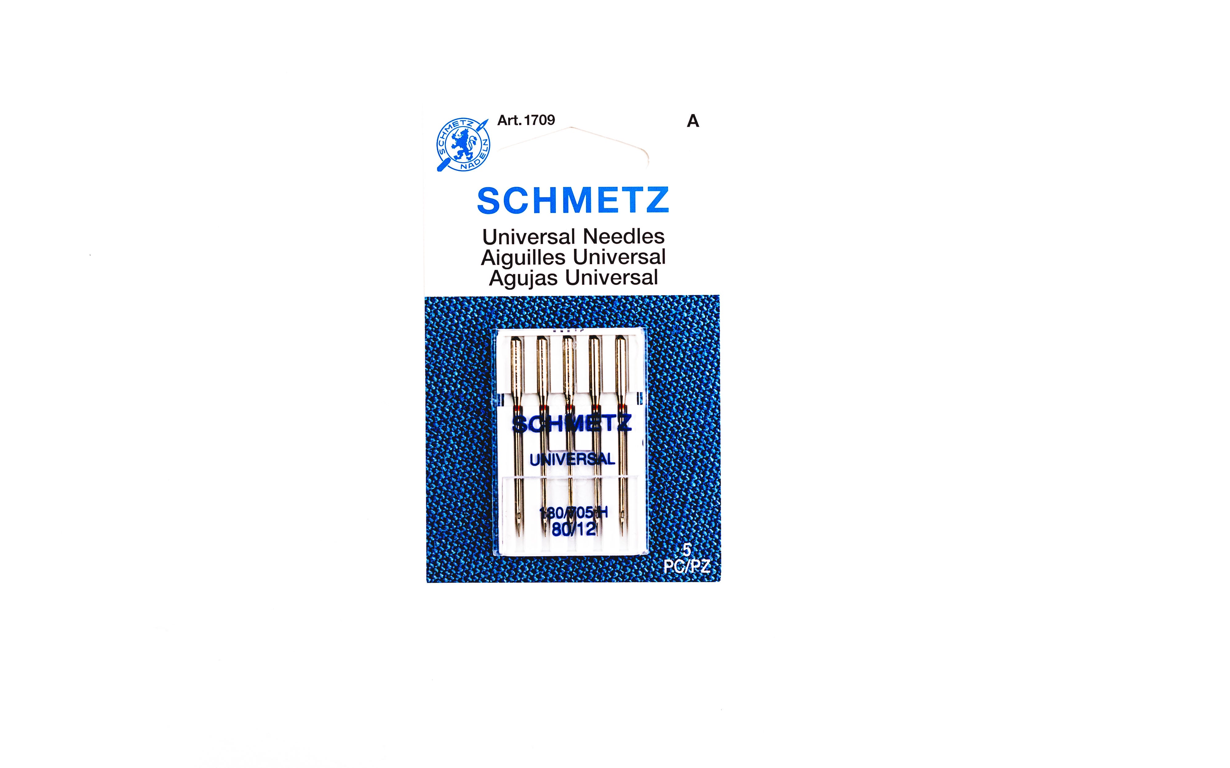 Schmetz Universal Needles - 80/12 - Ten per card